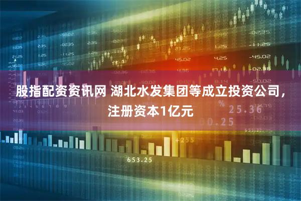 股指配资资讯网 湖北水发集团等成立投资公司，注册资本1亿元